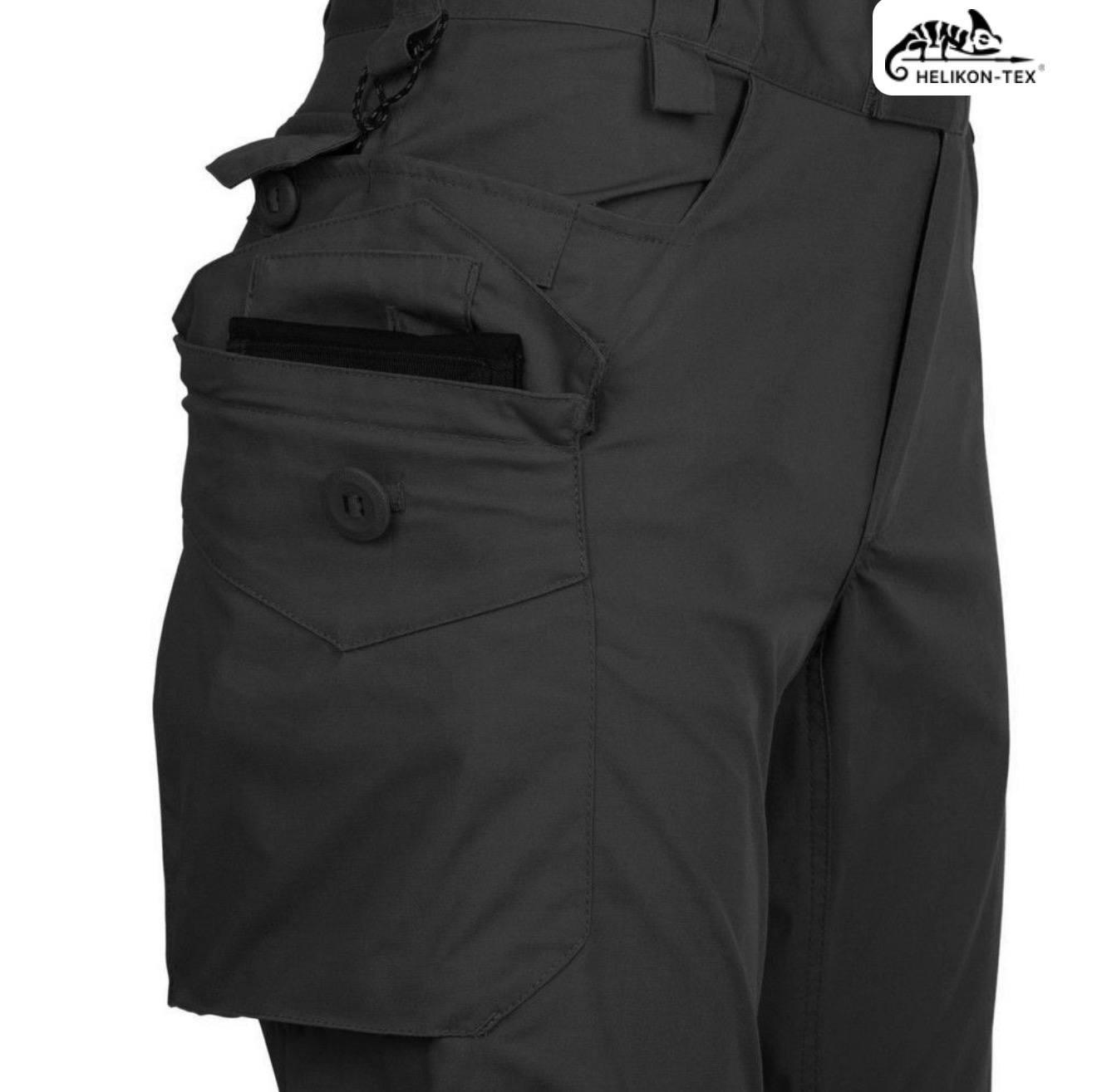 Штани тактичні демісезонні Helikon-Tex Pilgrim Pants DuraCanvas, Black