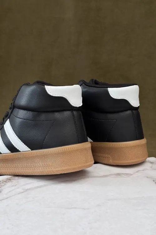 Кросівки жіночі демісезонні, колір чорно-білий, 248RSD20-3