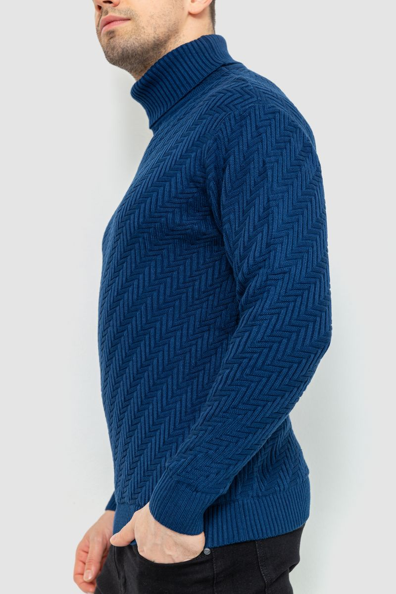 Гольф чоловічий, колір синій, 161R696