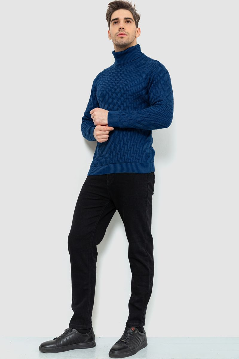 Гольф чоловічий, колір синій, 161R696