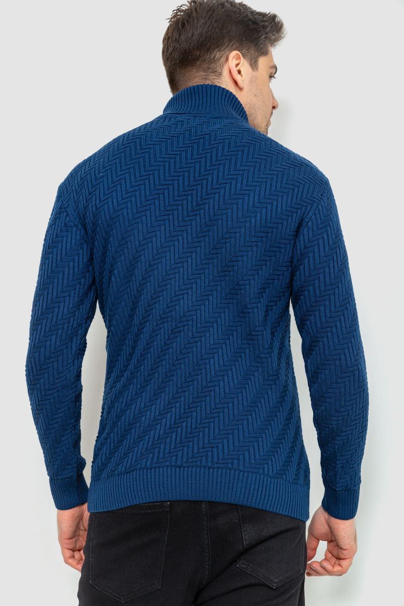 Гольф чоловічий, колір синій, 161R696