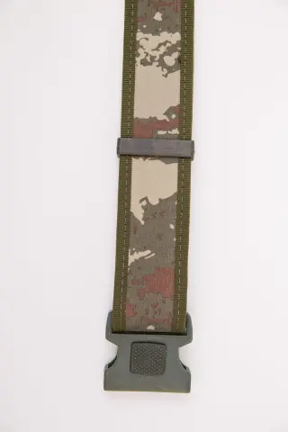 Піксельний тактичний ремінь із застібкою, колір хакі, 196R50T1311