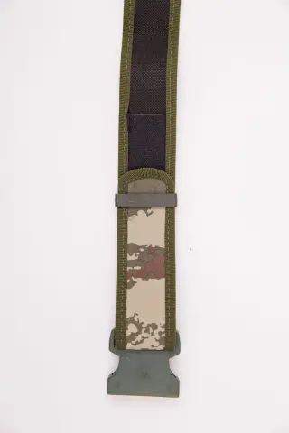 Піксельний тактичний ремінь із застібкою, колір хакі, 196R50T1311