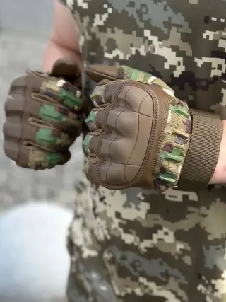 рукавиці палі мультикам з перфорацією
