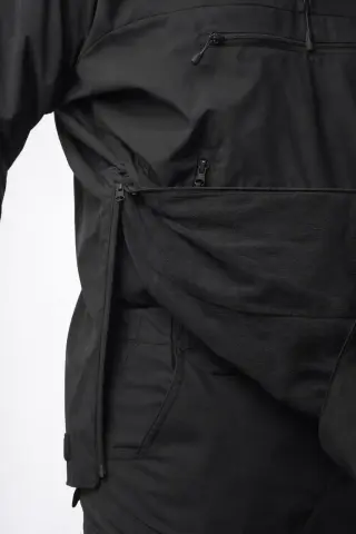 Tactical Anorak Military STORM Black PLUS SIZE