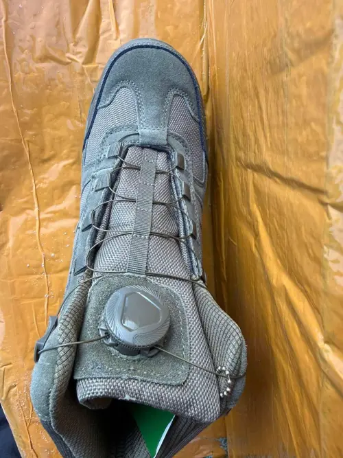 Boots Central Auto-Lacing TEA Land Olive Oxford + Suede
