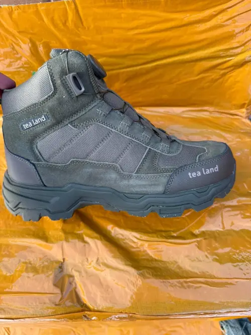 Boots Central Auto-Lacing TEA Land Olive Oxford + Suede