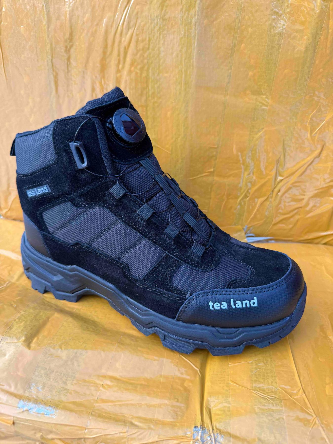 Ботінки Центральна Автошнурівка TEA Land Чорні Oxford