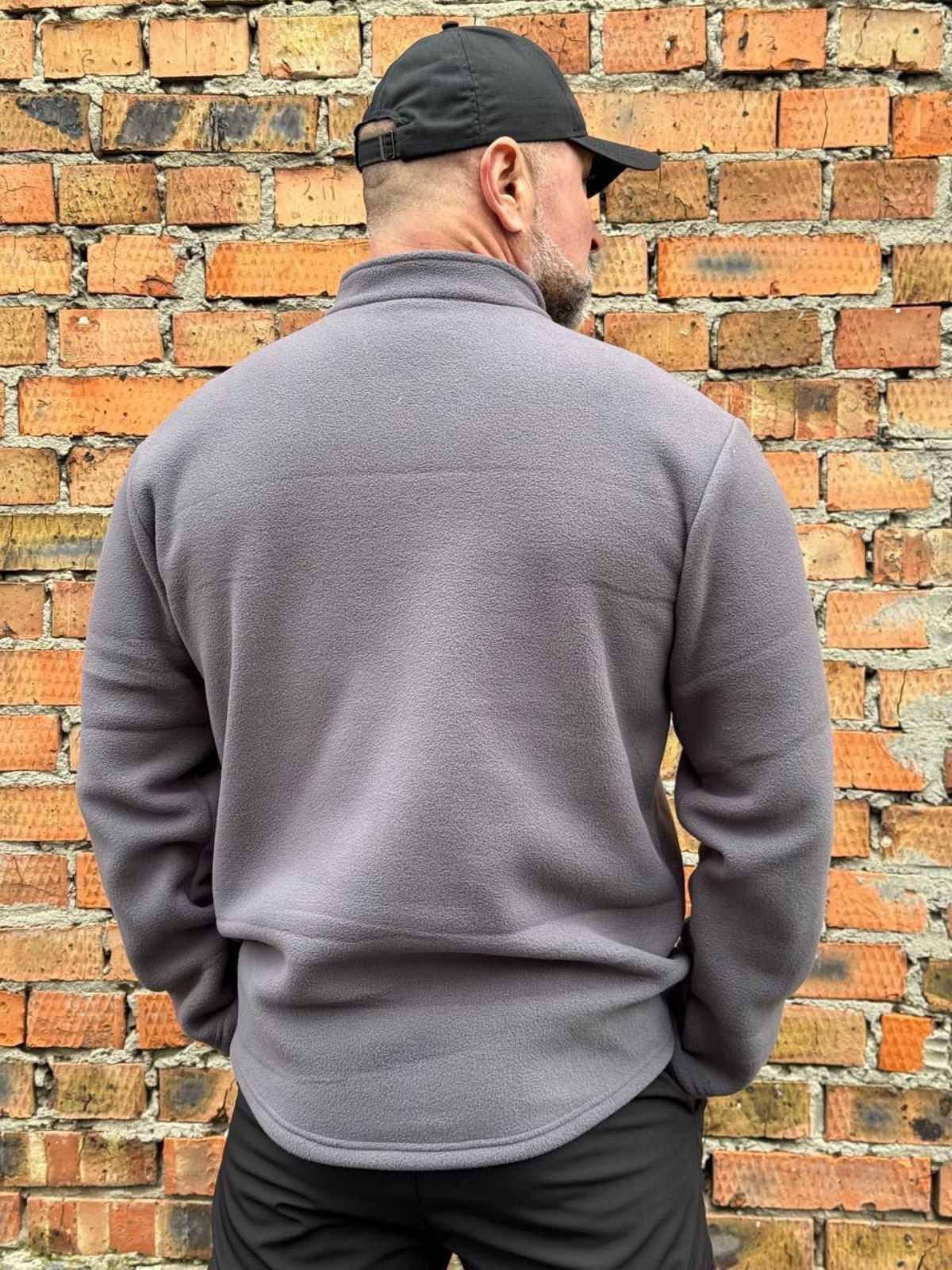 Basic Tactical Fleece Jacket Grey