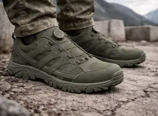 Кросівки на автошнурівці MERRELL Olive