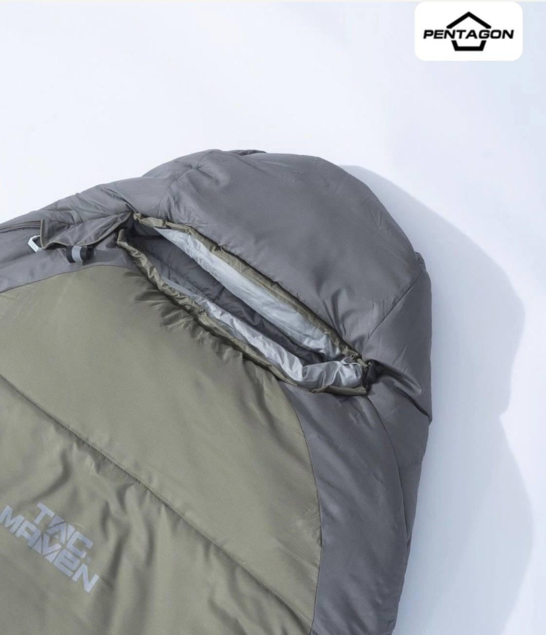 Спальний Мішок Pentagon MUMMY Dark olive