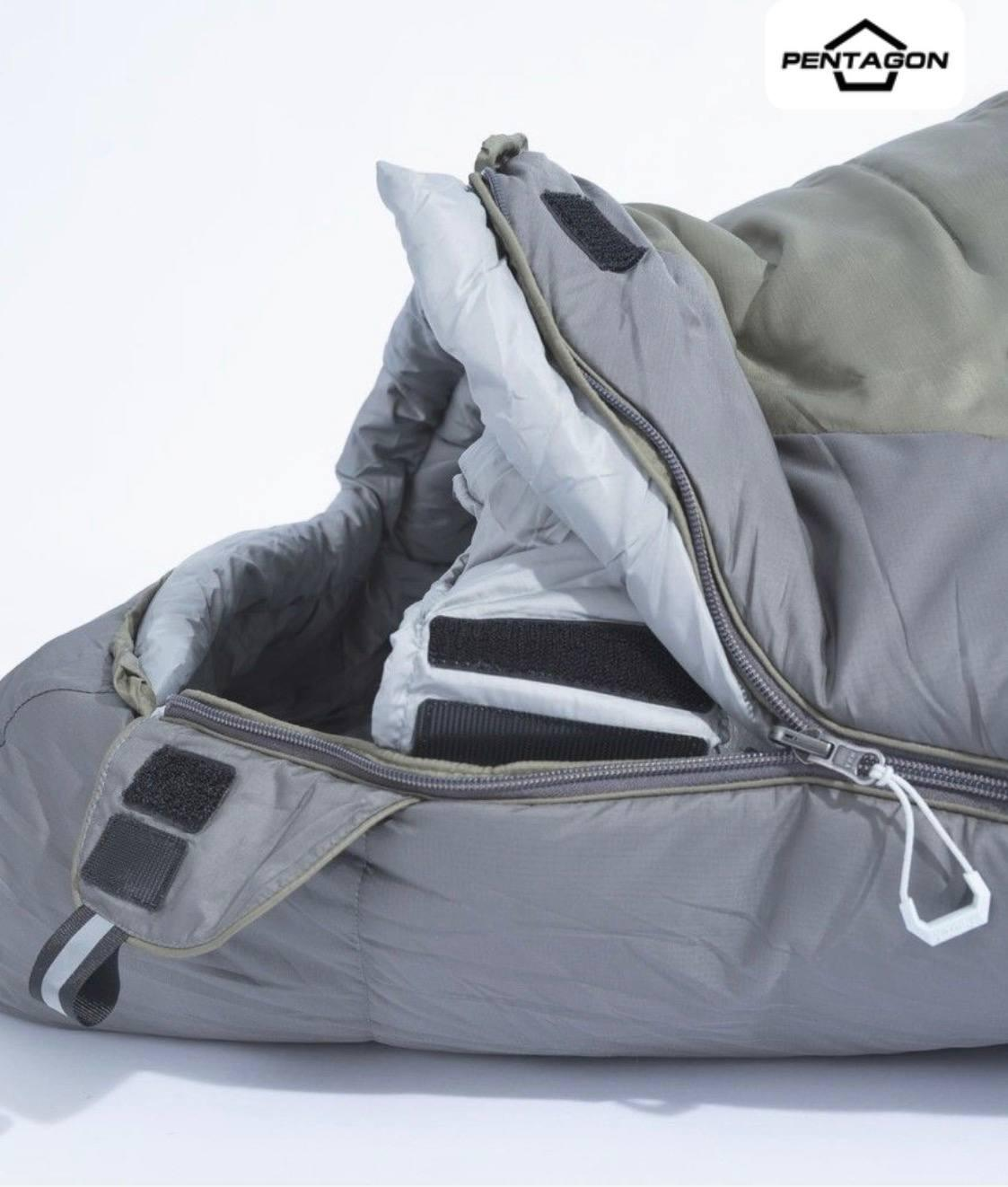 Спальний Мішок Pentagon MUMMY Dark olive