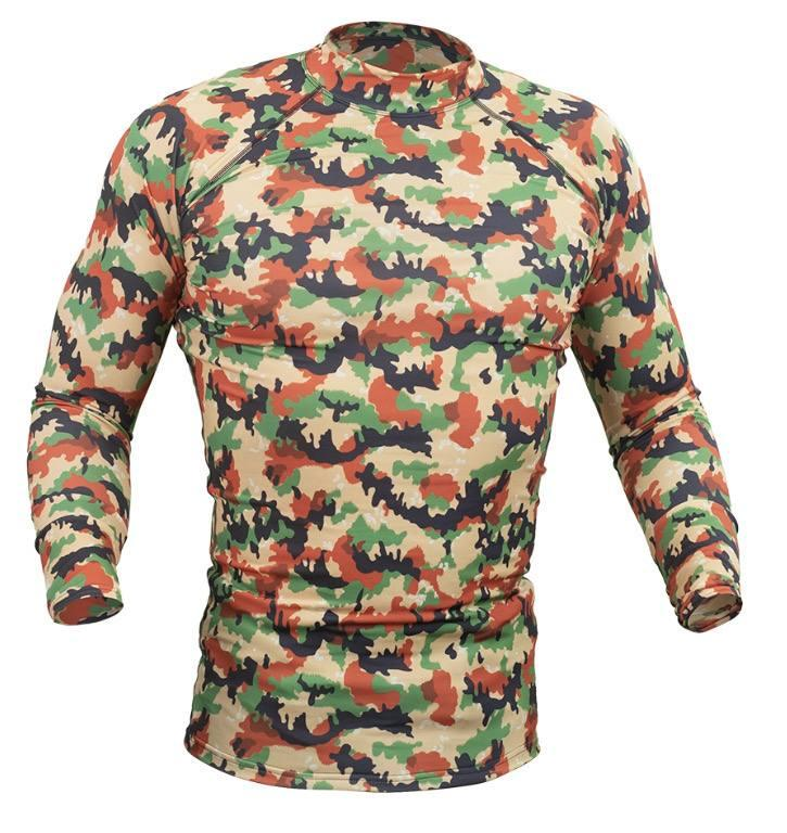 Compression Rashguard Print Number 9