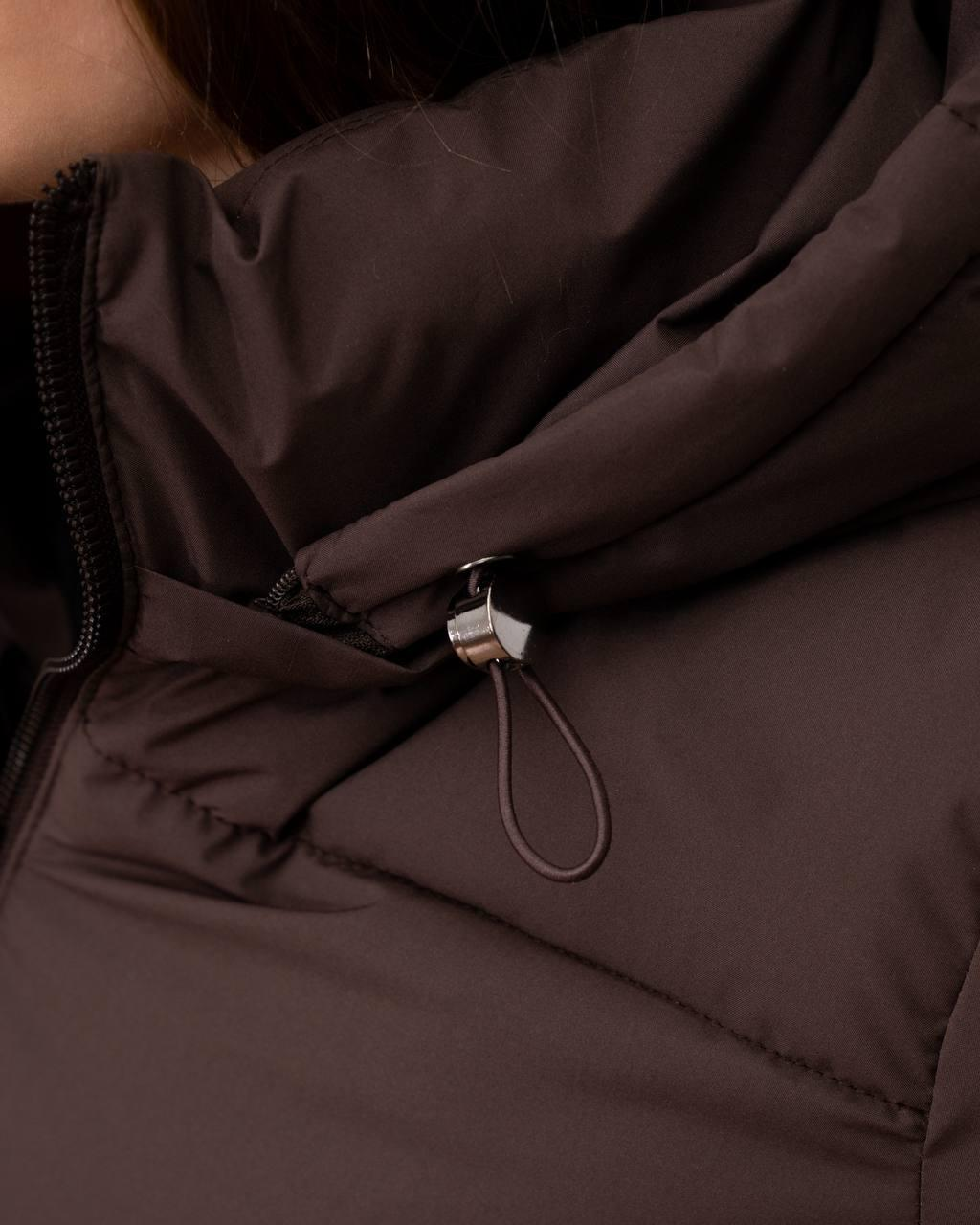 Brown Jacket Without Diamond Quilting