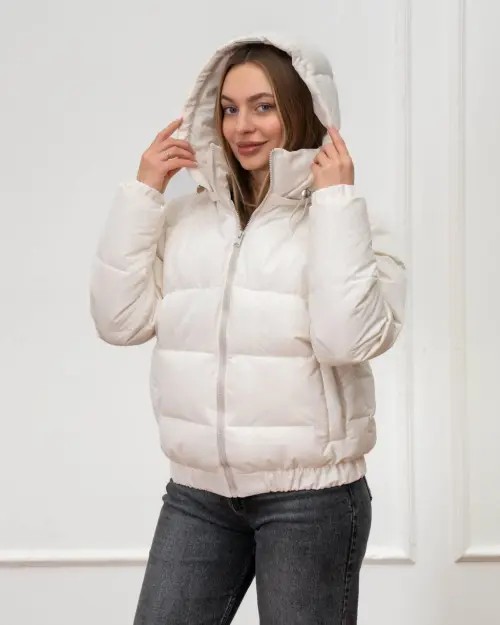 Powder Diamond Quilted Jacket