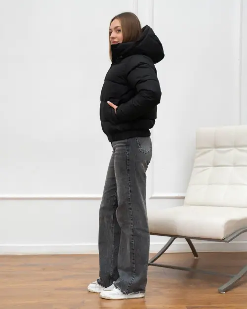 Black Diamond Quilted Jacket