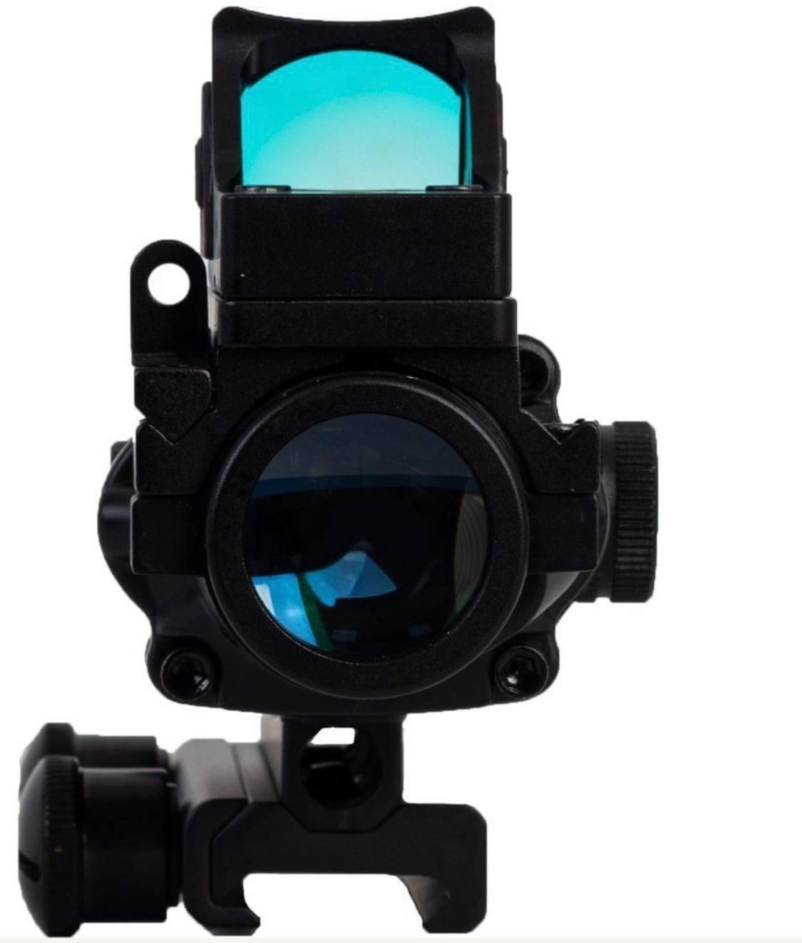 Прицільний Комплект ACOG 4X32 BAC з Коліматором RMR 3.25 МОА, Black