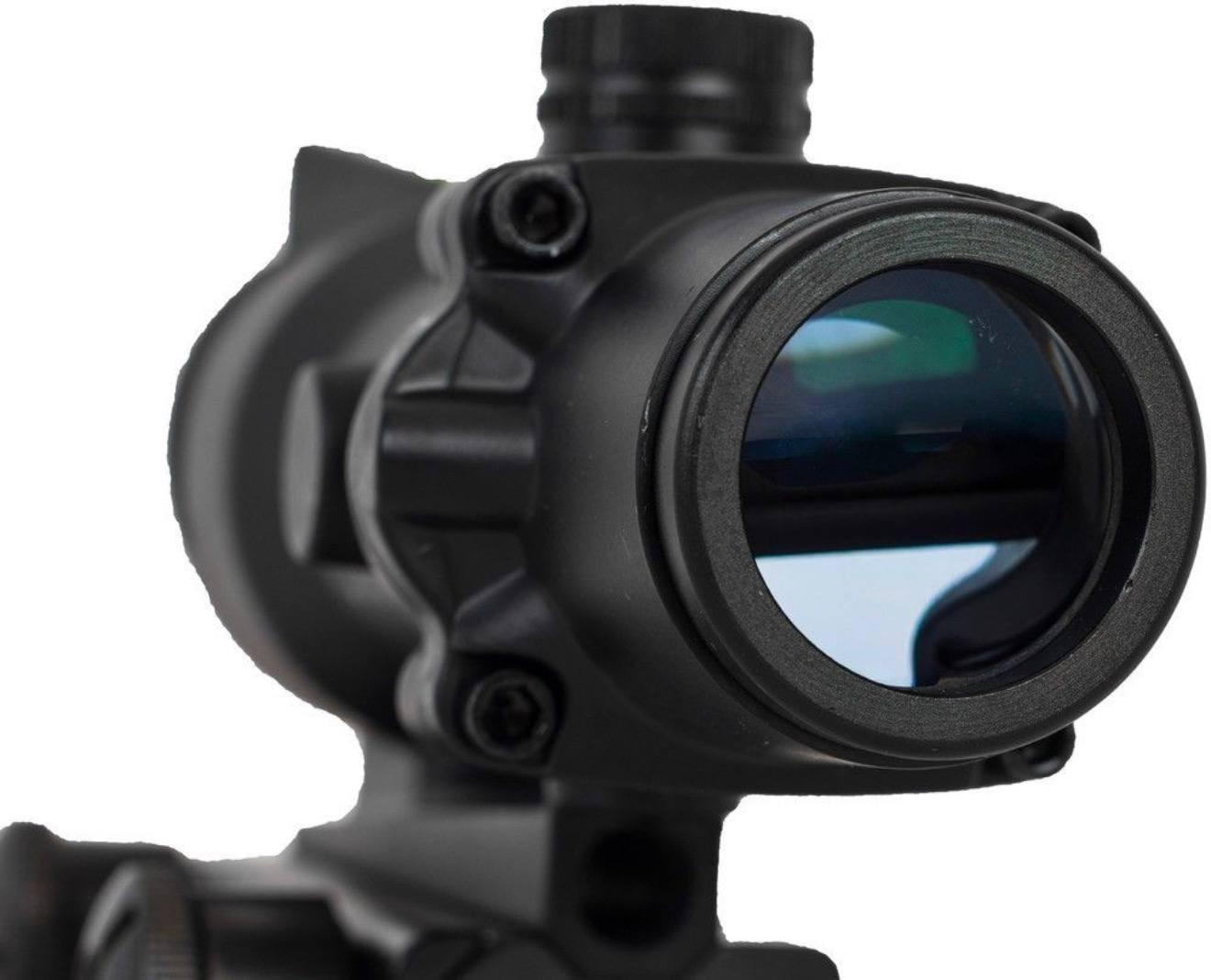 Оптичний приціл Trijicon ACOG 4x32 з прицільною сіткою Green Chevron, Black