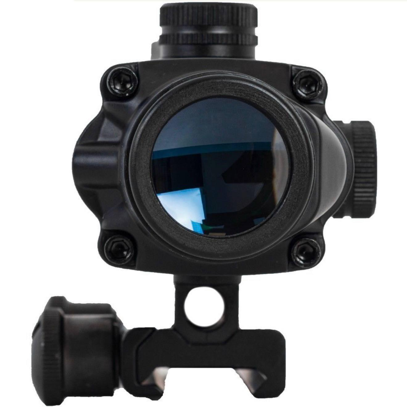 Оптичний приціл Trijicon ACOG 4x32 з прицільною сіткою Green Chevron, Black
