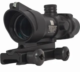 Оптичний приціл Trijicon ACOG 4x32 з прицільною сіткою Green Chevron, Black