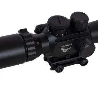 Оптичний приціл Kandar M8 LS 3.5-10x40E з ЛЦУ на Picatinny, Black