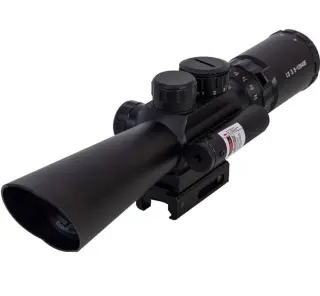Оптичний приціл Kandar M8 LS 3.5-10x40E з ЛЦУ на Picatinny, Black