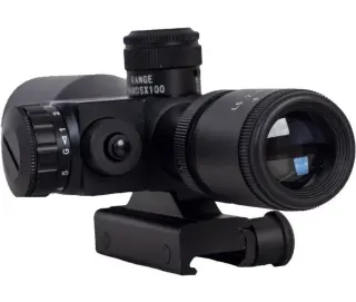Оптичний приціл Gunhobby 2.5-10x40 з ЛЦУ та підсвічуванням, Black