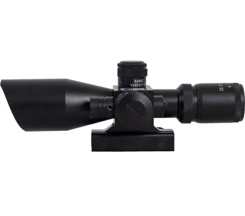 Оптичний приціл Gunhobby 2.5-10x40 з ЛЦУ та підсвічуванням, Black