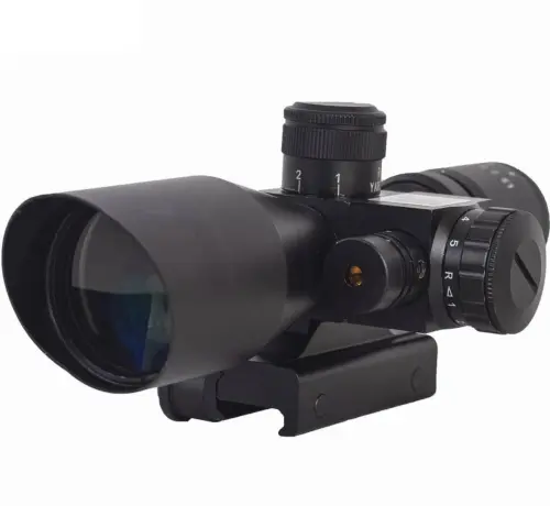 Оптичний приціл Gunhobby 2.5-10x40 з ЛЦУ та підсвічуванням, Black