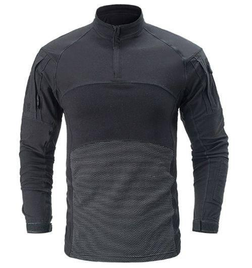 Ubaks Tactical Combat Long Sleeve Black