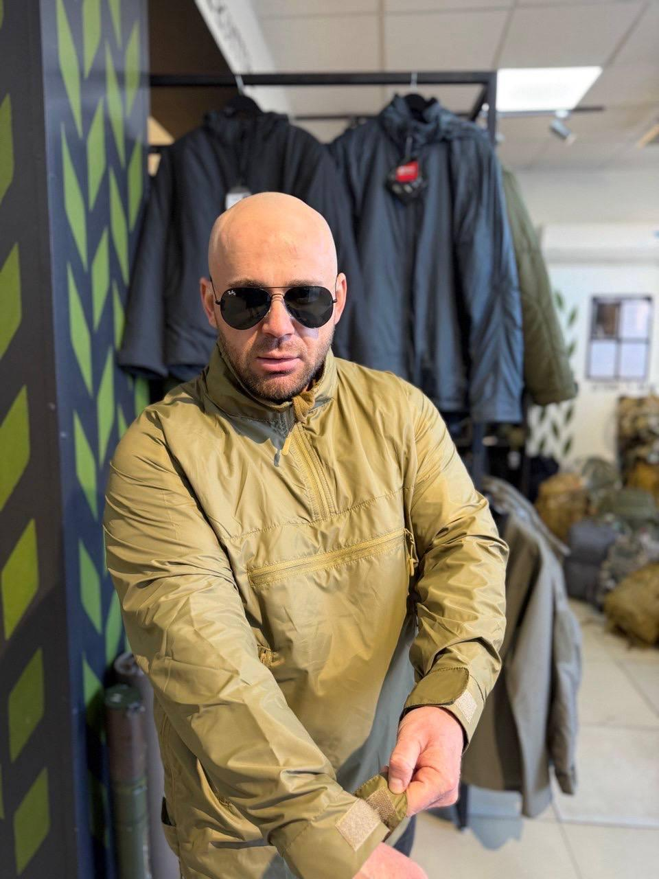 Тактичний Анорак Military STORM койот БАТАЛИ