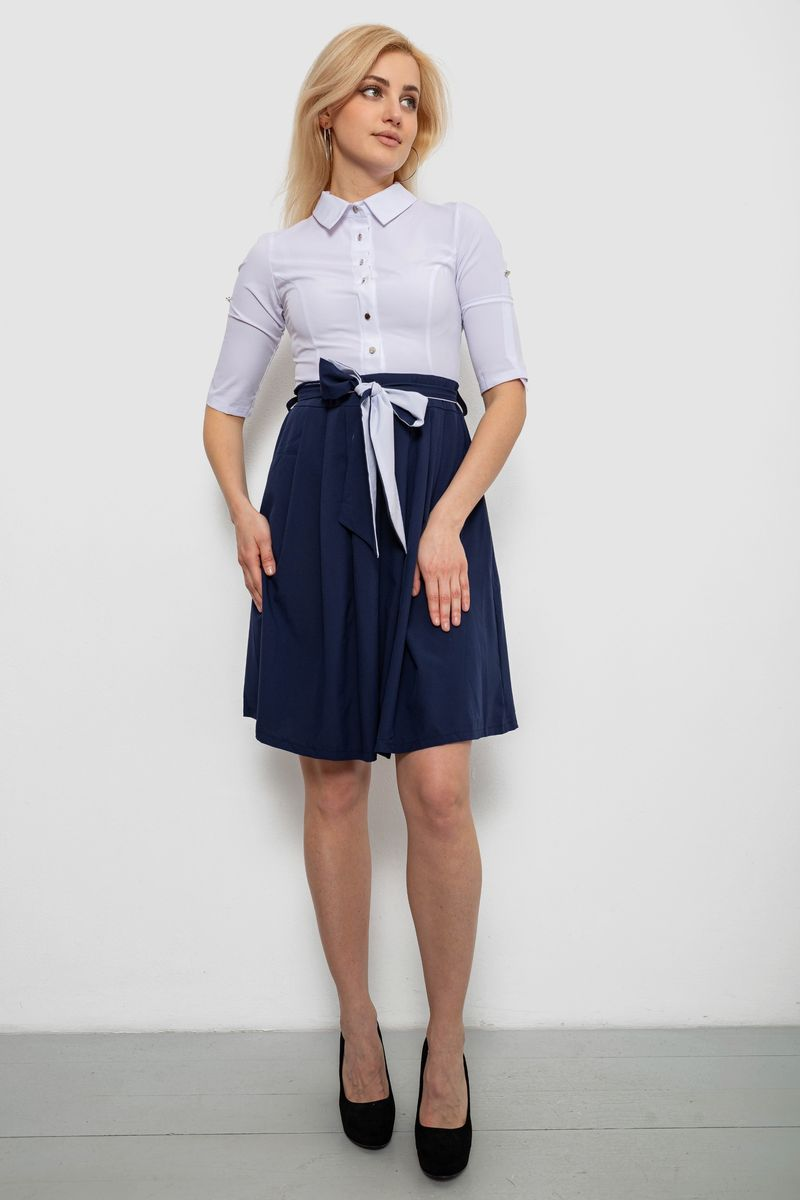 Сукня жіноча софт, колір біло-синій, 230R79-11