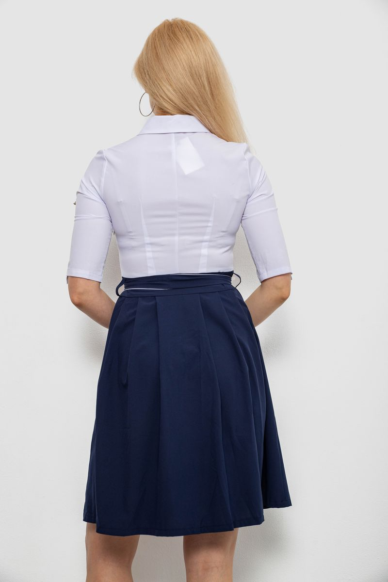 Сукня жіноча софт, колір біло-синій, 230R79-11