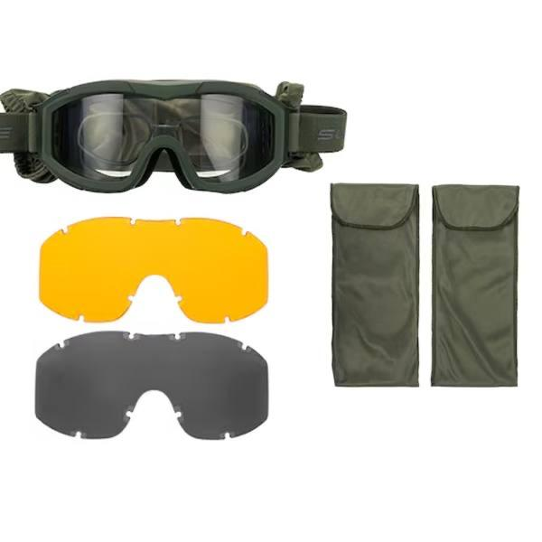ТАКТИЧНА БАЛІСТИЧНА МАСКА SWISS EYE F-TAC - OLIVE