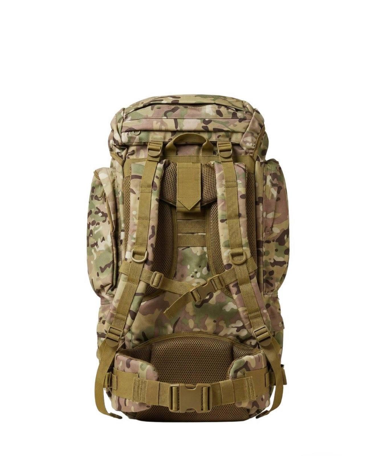 Рюкзак тактичний Yakeda з рамою 65л, MultiCam