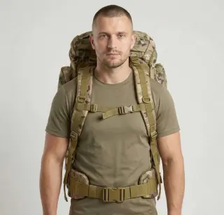 Yakeda Tactical Backpack with Frame 65L, MultiCam