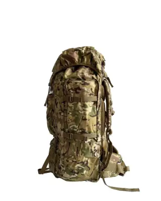 Рюкзак тактичний з пластиковими накладками 100л, MultiCam