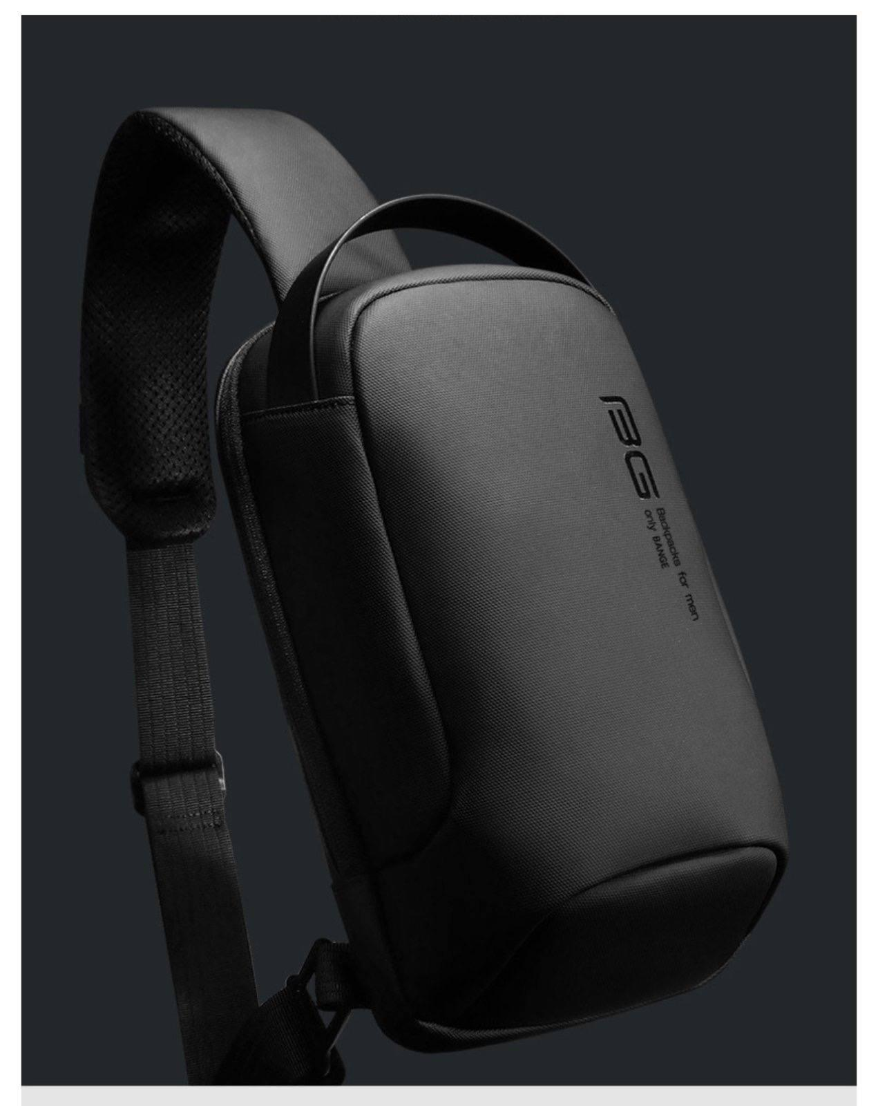 Оригінальний рюкзак з однією лямкою Сумка слінг Bange 7221 9.7' з USB + Micro USB