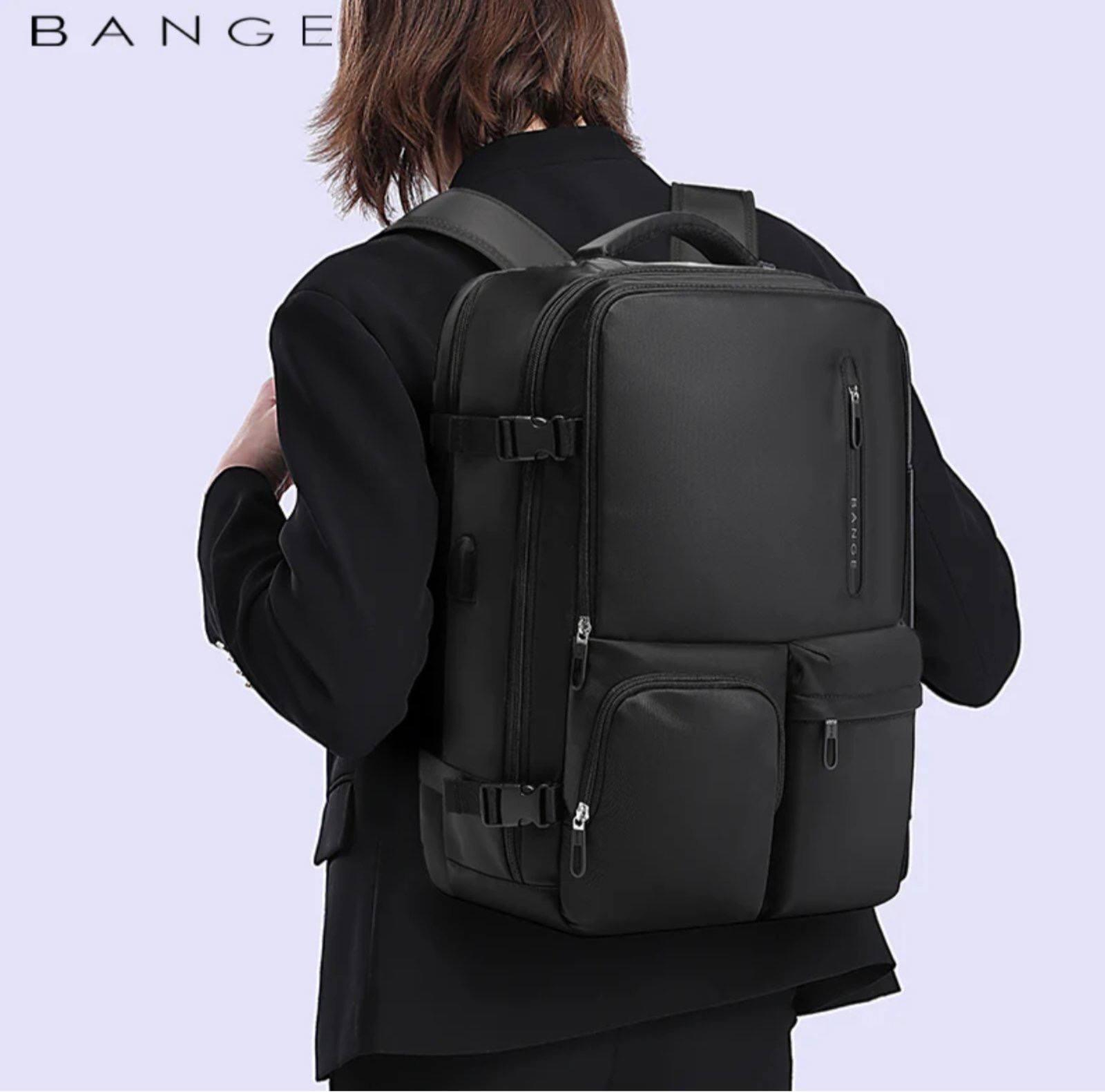 Рюкзак бренду Bange Чорний