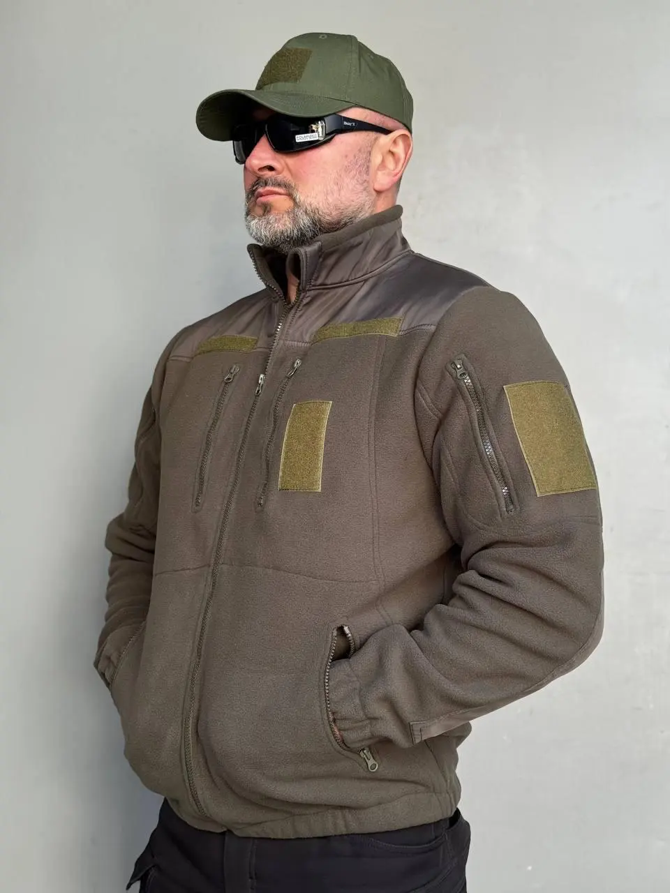 Тактична флісова кофта Олива