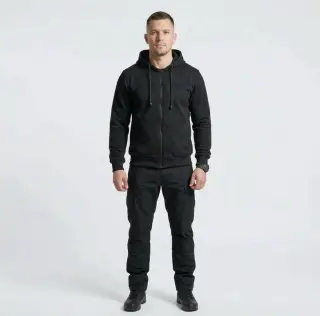 Полегшена Кофта Кубик Чорна