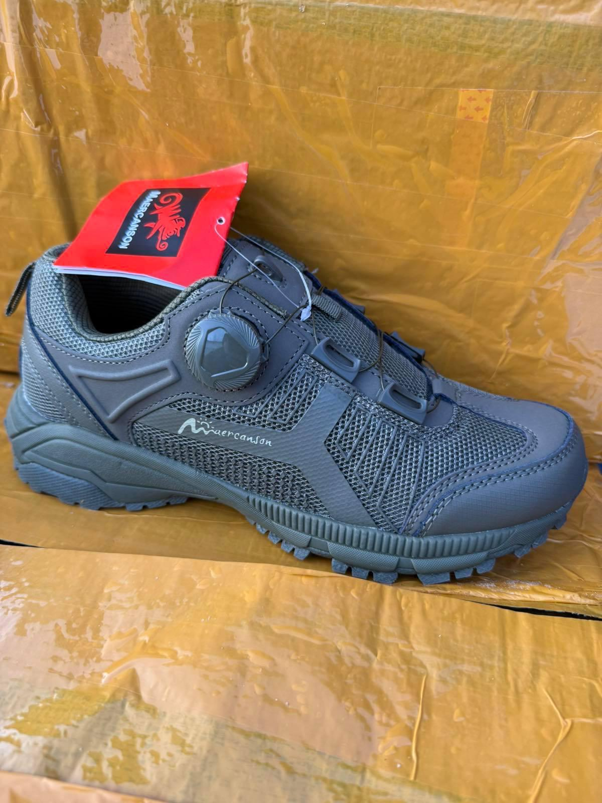 Mercanson 2.0 Olive Lightweight Tactical Sneakers with Auto-Lacing