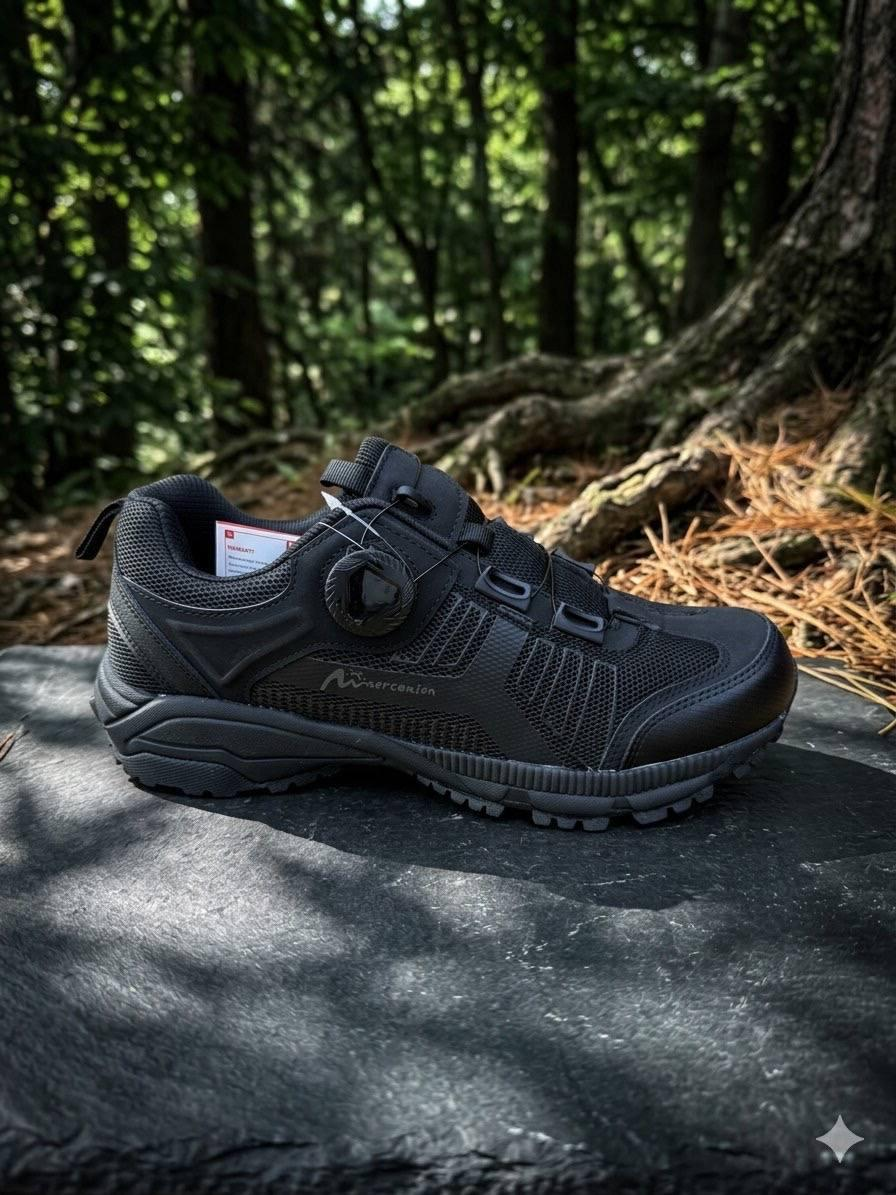 Mercanson 2.0 Auto-Lace Sneakers Black Lightweight