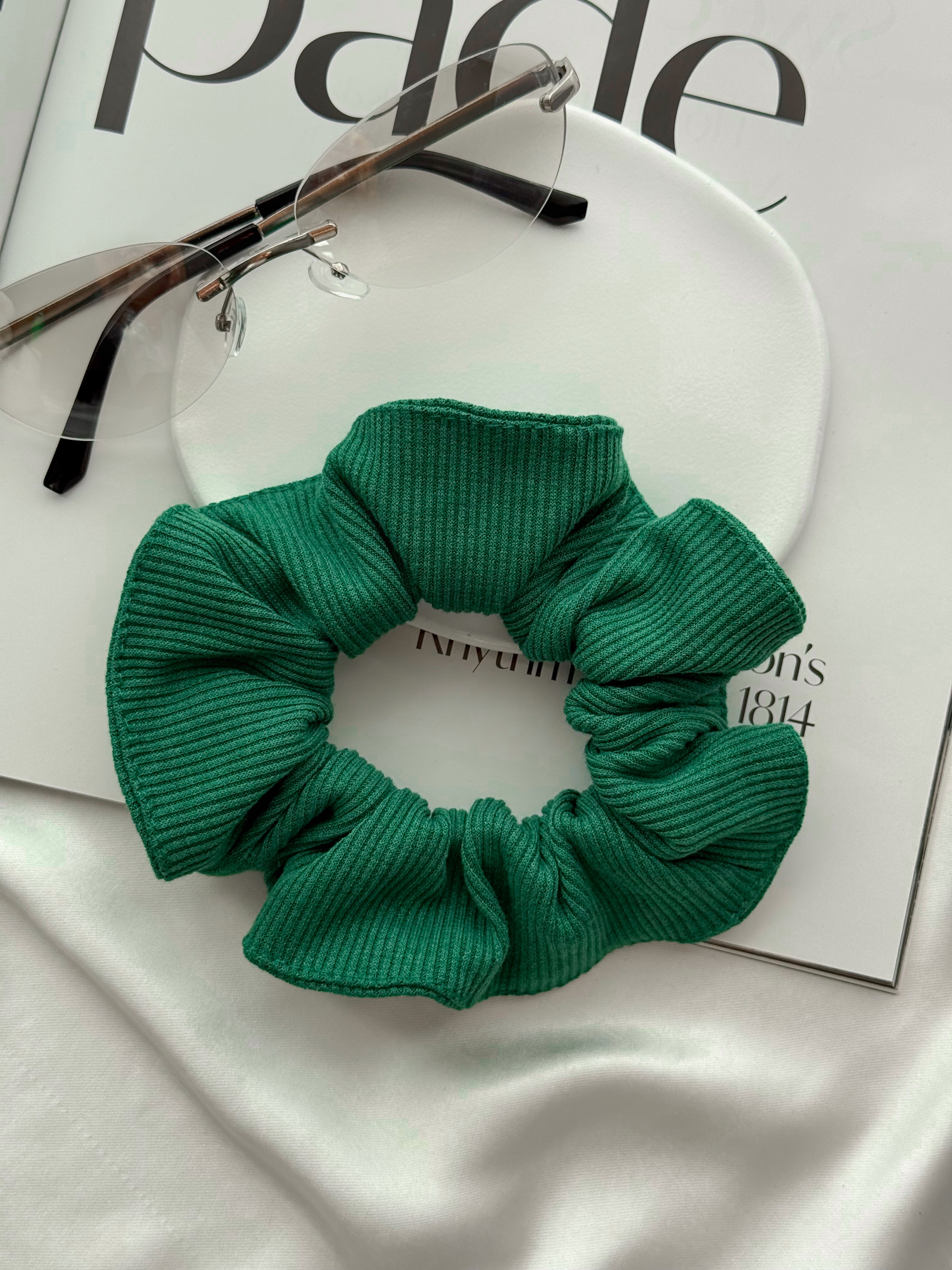 Green ribbed cardigan Merlini Artua