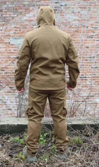 Тактична весняна куртка Soft Shel Койот