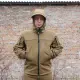 Тактическая весенняя куртка Soft Shell Койот - Фото 1