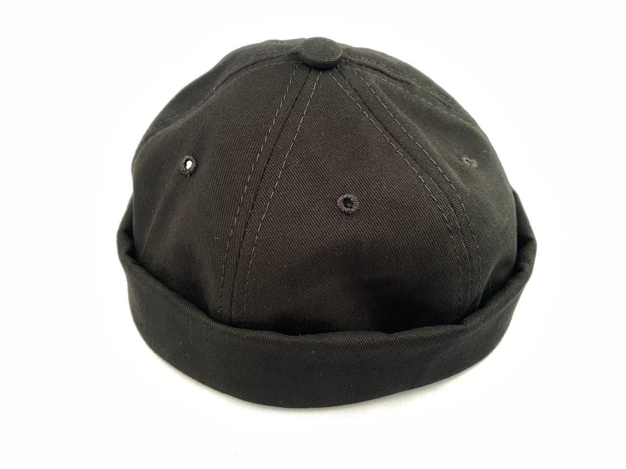 Doker- cap без козирка на липучці Чорна Поліція
