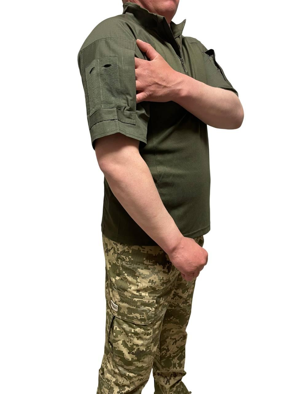 Убакс з коротким рукавом олива
