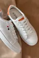 Кеди жіночі, колір біло-помаранчевий, 248RR63 - Фото 2