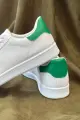 Кеди чоловічі, колір біло-зелений, 248RR215 - Фото 4